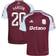 Adidas Aston Villa WSL Home Shirt 2024-25 with Hanson 20 Printing