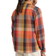 Wax London Whiting Overshirt - Orange/Multi Pike Check