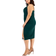 Emerald Sundae Draped Midi Dress Plus Size - Hunter