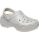 Crocs Classic Platform Lined Glitter - Silver