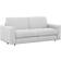 Stearns & Foster Giotto Sleeper Silver Sofa 78" 3 Seater