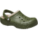 Crocs Baya Lined Clog - Army Green/Multi