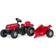 Rolly Toys Massey Ferguson Pedal Tractor with Trailer 012305