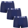 STYX Boxer shorts 3-pack - Dark blue