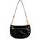 Guess Cilian Quilted Saddle Shoulder Bag - Black