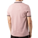 Fred Perry Twin Tipped Polo T-shirt - Dusty Rose Pink/Black