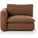 AllModern Margorie Brown Sofa 115" 4 3 Seater