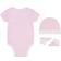 Nike Baby Bodysuit Hat & Booties Box Set - Pink Foam