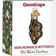 Old World Christmas Gumdrops Mini Monarch Butterfly Black Christmas Tree Ornament 2"