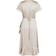 Neo Noir Magga Heavy Sateen Dress - Champagne