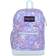 Jansport Cross Town Plus Backpack - Fluid Floral Pastel Lilac