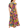 Kate Spade Orchid Bloom Maxi Cover Up Dress - Multi