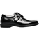 Florsheim Jr Boy's Moc Toe Monk Strap Oxford - Black