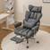 Costway Ergonomic High Back Grey Office Chair 49.2"