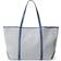 Lauren Ralph Lauren Large Emerie Tote Bag - Natural/Indigo Dusk