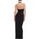 SKIMS Soft Lounge Deep Plunge Halter Long Dress - Onyx