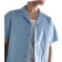 boohooMAN Short Sleeve Boxy Shirt - Blue