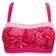 Pour Moi Palm Springs Hidden Underwired Cami Bikini Top - Red/Pink