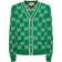 Gucci Intarsia Cardigan - Green/Ivory