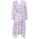 Quiz Ditsy Print Chiffon Wrap Midi Dress - Multicolour