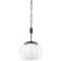 Hudson Valley Lighting Clementon Distressed Bronze/White/Transparent Pendant Lamp 11"