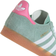 Adidas Kid's Gazelle Shoes - Hazy Green/Cloud White/Bliss Pink