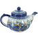 Blue Rose Pottery Polish Vena Garden of Blue Teapot