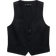 Mango Max Buttons Linen Vest - Black