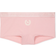 PINK Logo Cotton Boyshort Panty - Limited Edition Chalk Rose