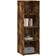 vidaXL 846387 Smoked Oak Bücherregal 124cm