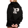 Victoria's Secret Ivy Fleece Campus Full-zip Hoodie - Pure Black