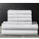 Member's Mark 700 Thread Count Striped Bed Sheet White (243.8x172.7)