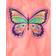 The Children's Place Girl's Butterfly Graphic Tee - Coral Rockt