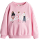 H&M Printed Sweatshirt - Light Pink