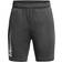 Under Armour Kid's Tech Wordmark Shorts - Castlerock/Mod Grey/White (1383334-025)