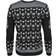 Disney Wednesday Crest Christmas Jumper - Black