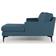 AllModern Jones Flavio Dusty Blue Sofa 119" 2 3 Seater