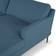 AllModern Jones Flavio Dusty Blue Sofa 119" 2 3 Seater