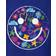 The Children's Place Girl's Icon Happy Face Graphic Tee - Electric Violet