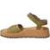 Birkenstock Glenda Suede/Textile Sandal - Faded Khaki