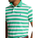 Ralph Lauren Classic Fit Striped Mesh Polo Shirt - Classic Kelly/White