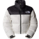 The North Face Women's Nuptse Short Jacket - White Dune/TNF Black