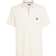 Tommy Hilfiger Zip Placket Waffle Oversized Fit Polo - Newsprint