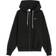 Nike Solo Swoosh Men's Full-Zip Hoodie - Black/White