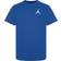 Nike Big Kid's Jordan Jumpman Air Embroidered Tee - Industrial Blue (95A873-U1R)