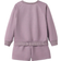 Shein 2pcs/Set Young Girls' Casual Comfortable Solid Color Long Sleeve Sweatshirt And Shorts Set For Spring And Summer