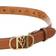 MCM Mode Mena Reversible Leather Belt - Cognac