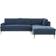 TOV Furniture Serena Blue Sofa 106.8" 3 3 Seater