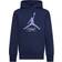 Nike Big Boy's Jumpman Baseline Pullover Hoodie - Midnight Navy (95D277-U90)