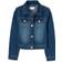 The Children's Place Girl's Denim Jacket - Azure Blue Wash